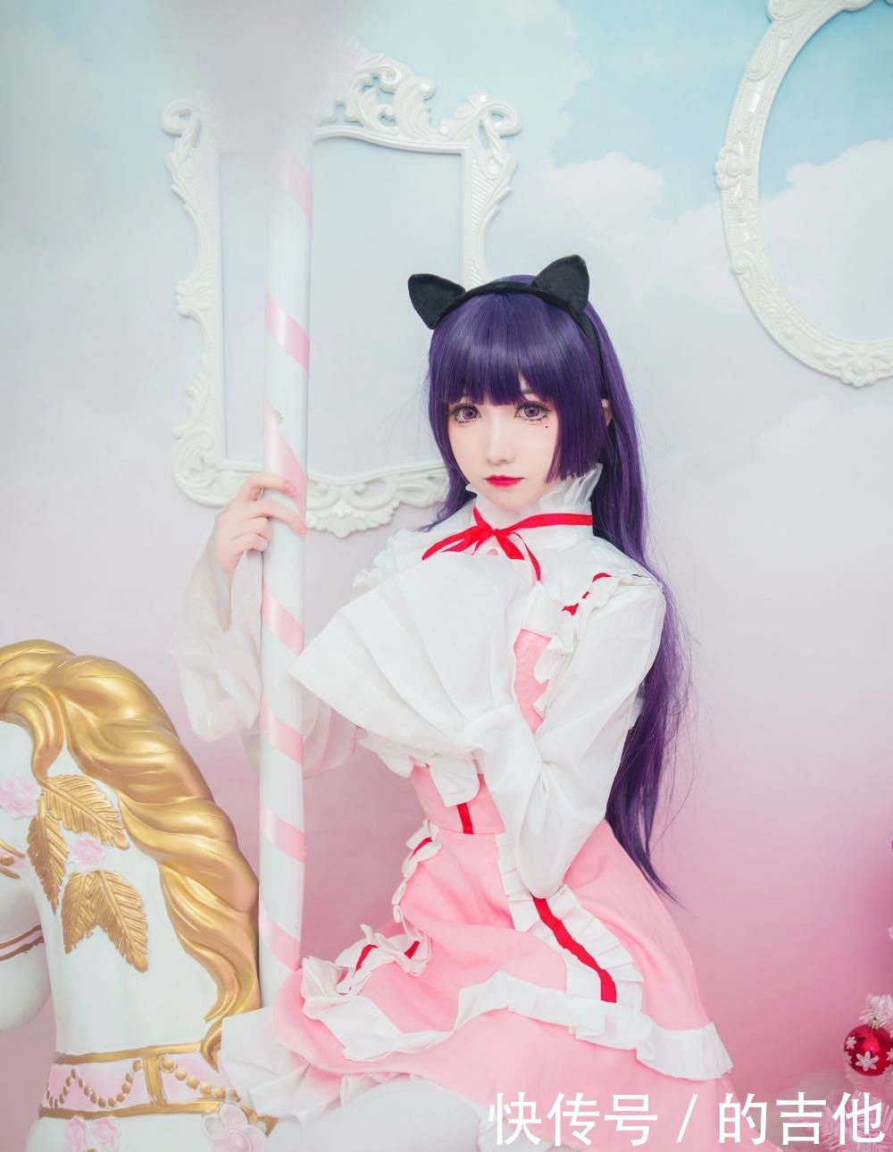 黑貓|俺妹五更琉璃cos，“喜歡你的心情不會(huì)輸給任何人”！