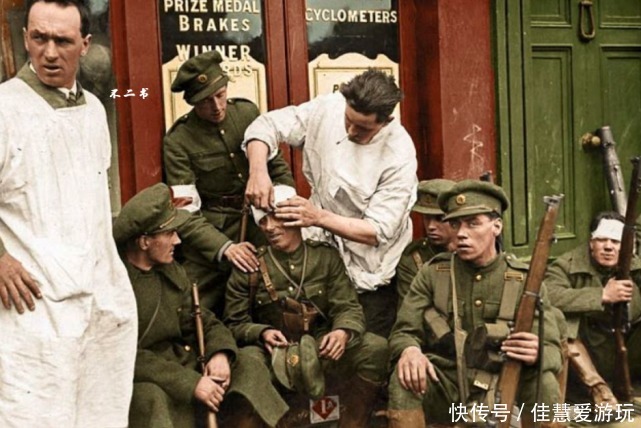 都柏林|爱尔兰内战彩照:为了推翻英国的殖民统治,爱尔兰人血染都柏林