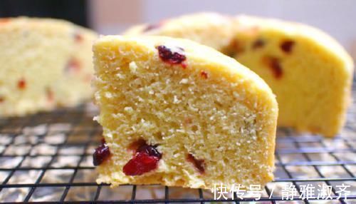 发糕|玉米面最好吃的做法,筷子一搅,手不沾面就能做好,比蛋糕还好吃