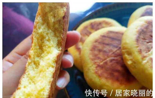 南瓜泥|无油无水健康南瓜饼,做法简单口感也不硬,家里老人点名要吃