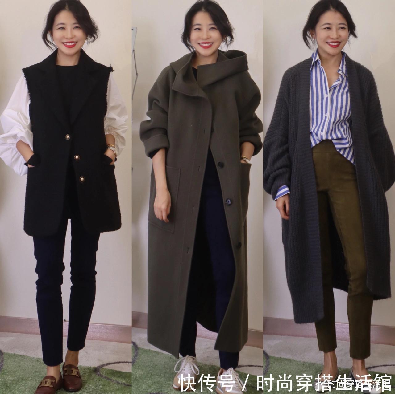 穿搭 小个子深冬怎么穿?这21套秋冬简约风穿搭示范,照着穿时髦又显高