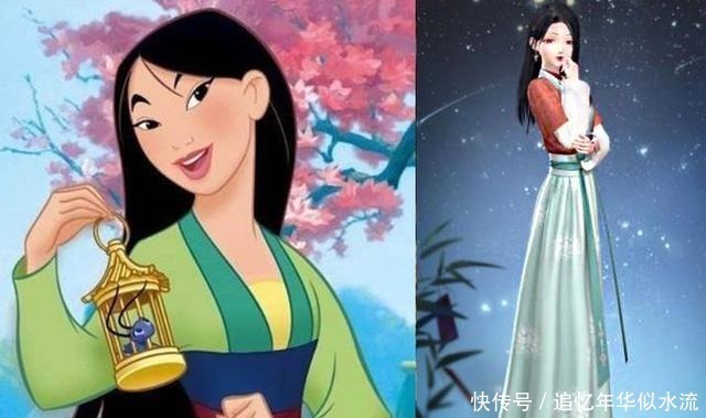 當迪士尼公主遇上閃耀暖暖,艾莎女王仙女本仙,花木蘭御姐范十足