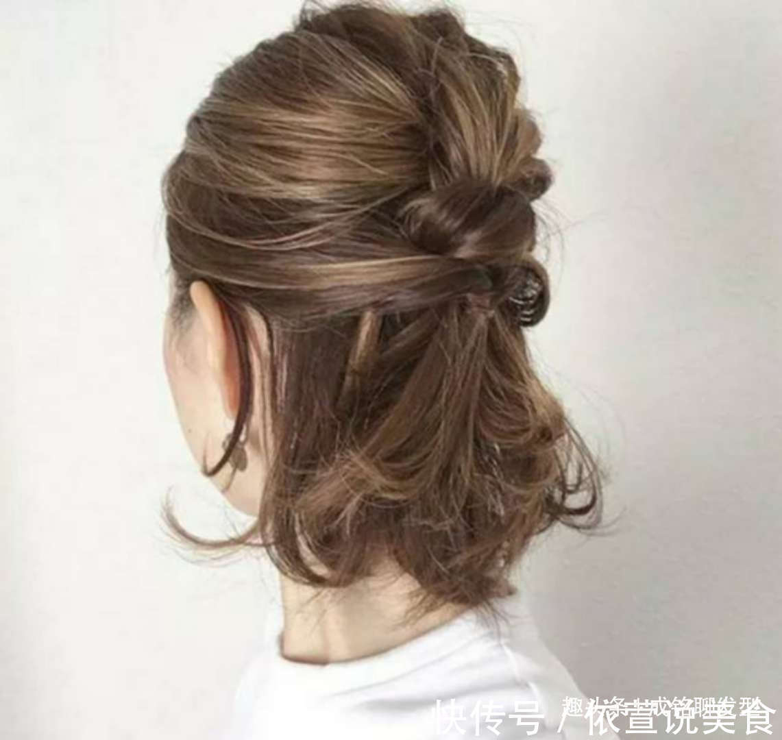 造型 简单随性的编扎造型,巧妙组合随心搭配,让你天天换发型