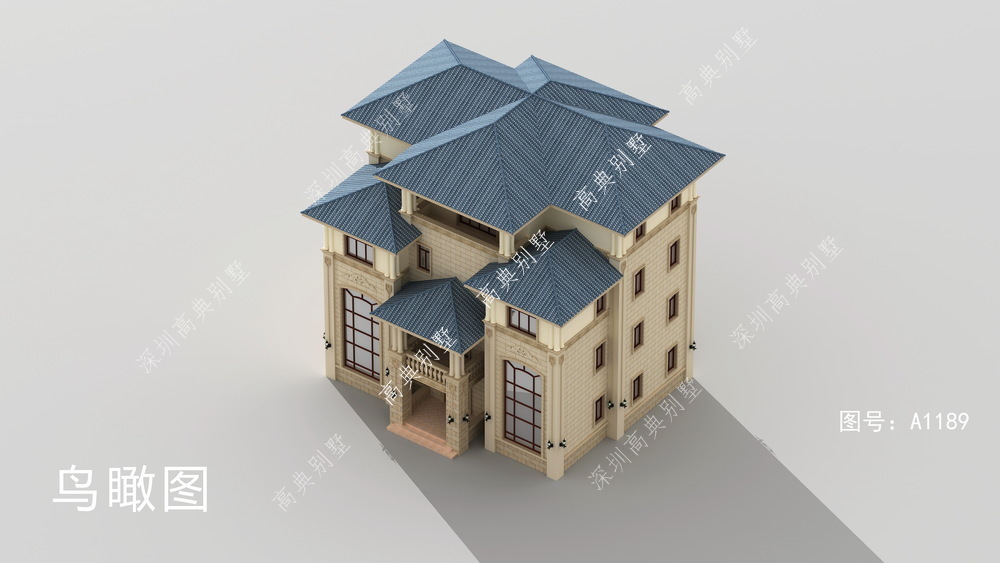 现代人|简约欧式别墅，无论是外观还是室内布局，都符合现代人的住房需求