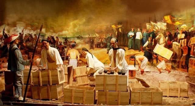 烧光|明明简简单单一把火,就能烧光鸦片,林则徐为何偏偏劳神费力用海水浸泡?