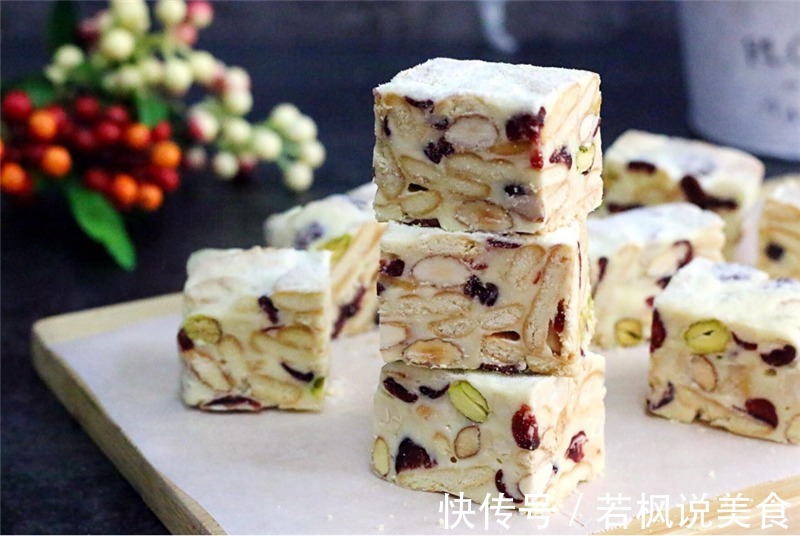 教你在家做雪花酥,甜香奶味足,不用烤箱也能做