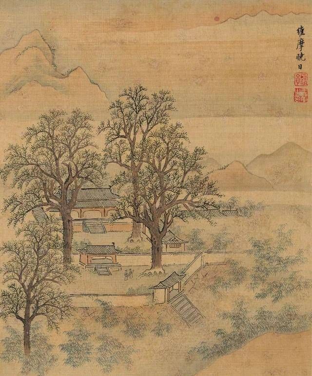 王时敏$鉴赏 | 王翚《虞山十二景册》：饱含深情写家乡