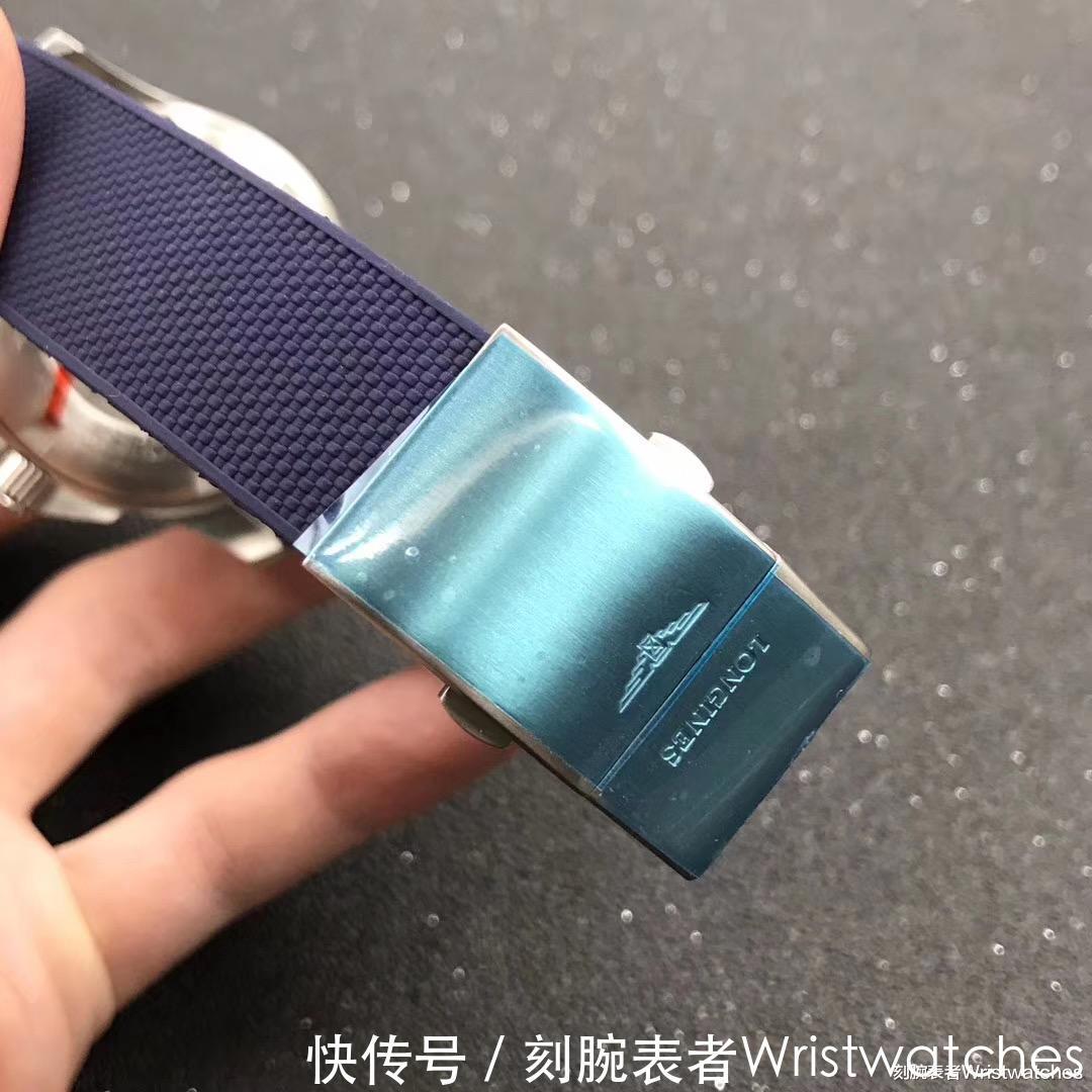 抛光|ZF厂浪琴康卡斯解析—ZF康卡斯蓝盘胶带款的细节工艺怎么样?