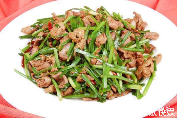 韭菜|美食推荐辣椒炒肉、冬笋炒虾球、韭菜炒鸡胗、木耳烩肉片的做法
