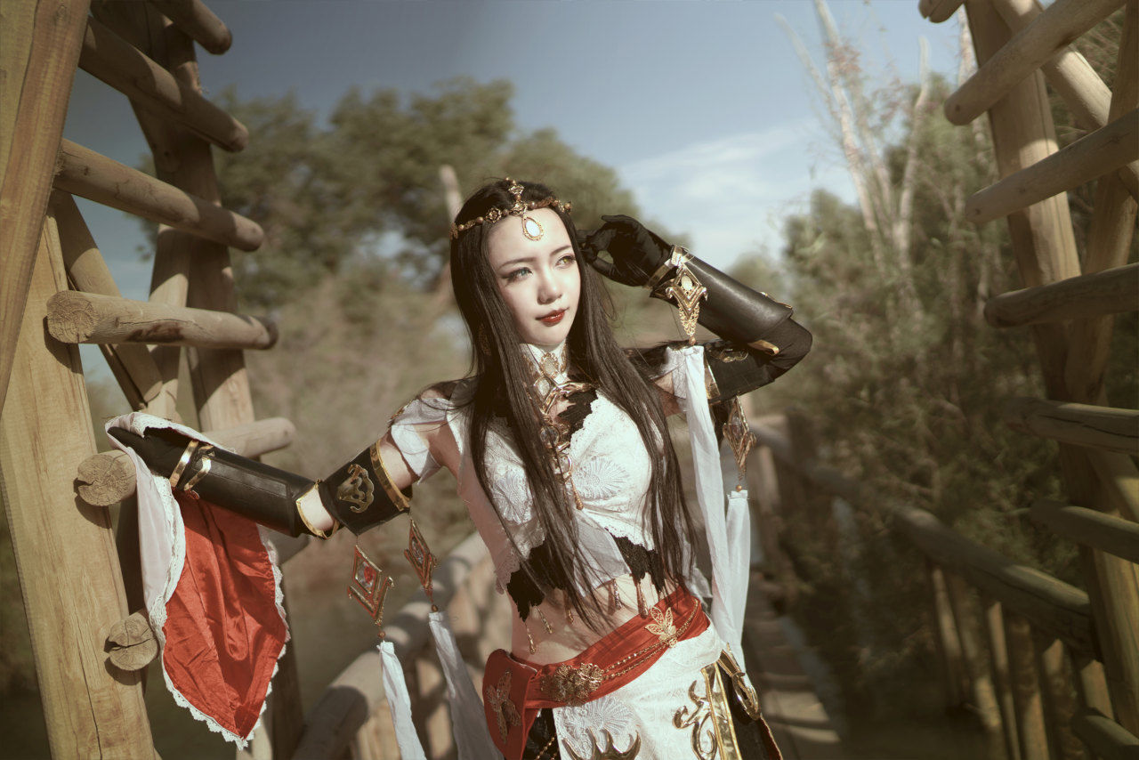 飞沙|破军喵姐cosplay 飞沙连大漠，圣火怜世人