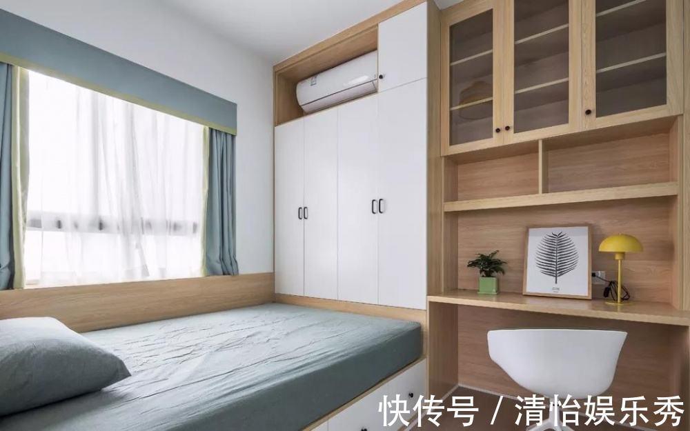 卧室|头一次见有人卧室装这种床，实用又不占地，看完想回家拆了重装
