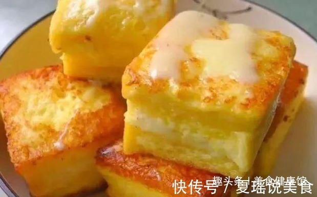 鸡蛋不要煮着吃了，加上一盒牛奶，做成秘制小面包，全家抢着吃