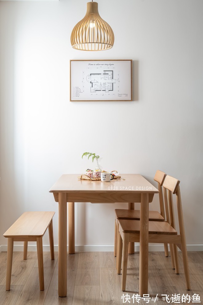 洞洞板|奶油色日式两居，强大收纳满满都是巧思