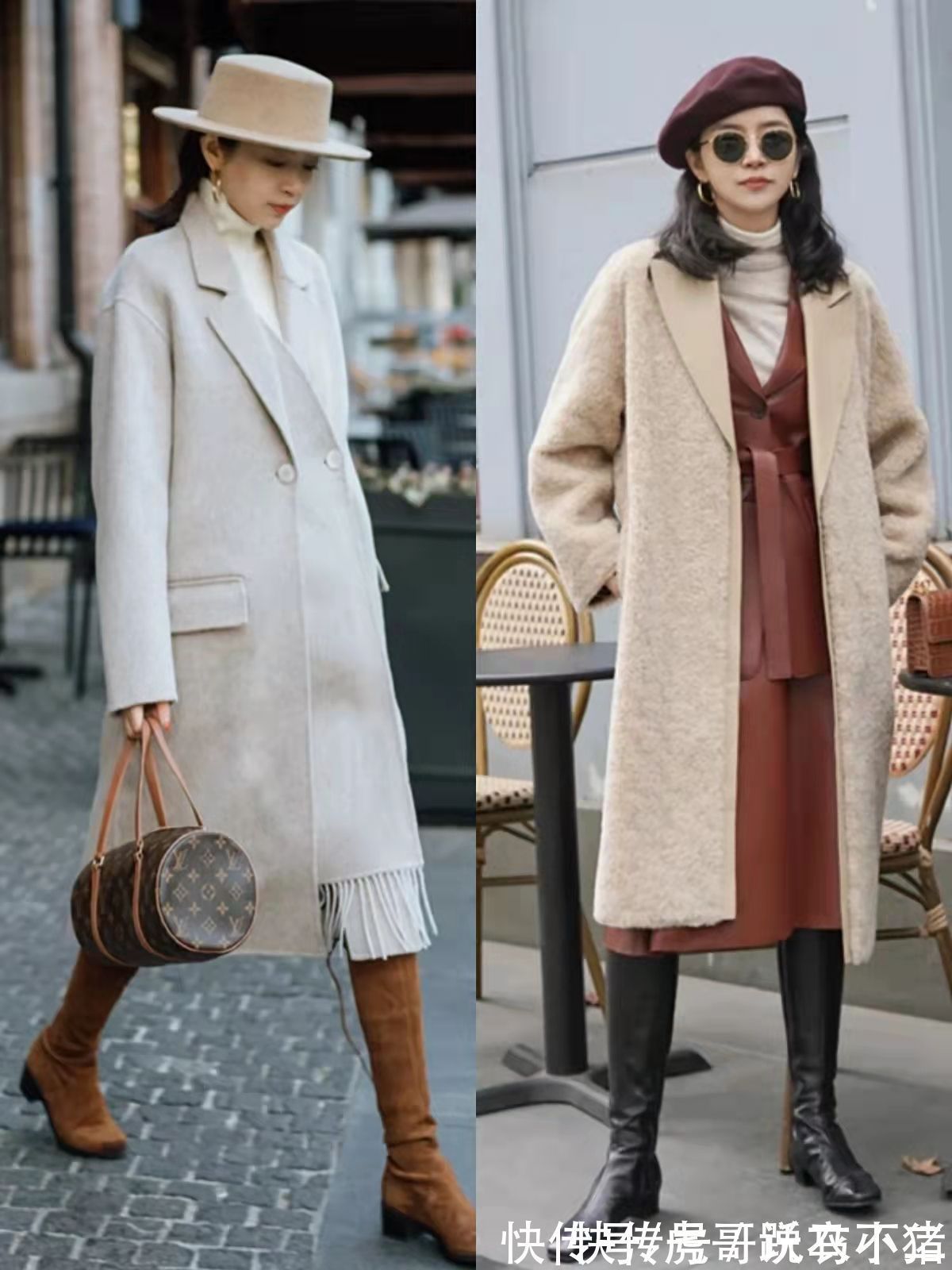博主 冬季不管穿“短靴”、“长靴”,还得看博主三木,这穿搭思路绝了