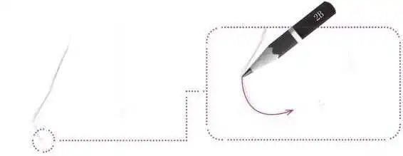 鼻孔@零基础素描教程:分步骤讲解34侧面鼻子画法,简单易学,快临摹