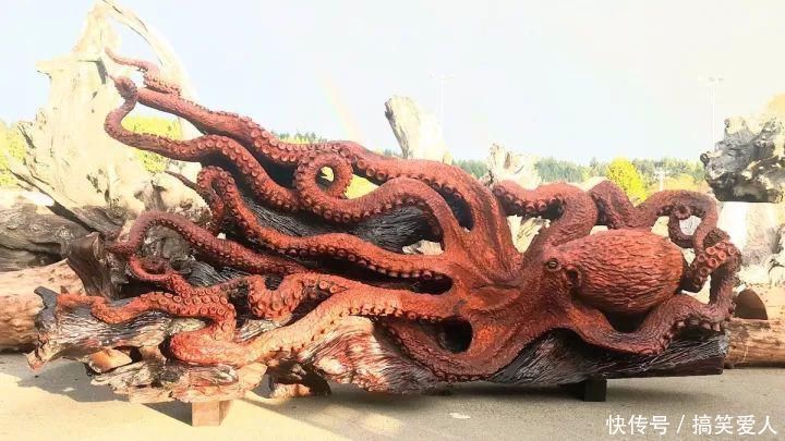 数控车床|4年时间，老外和中国木匠分别玩了一块大木头，创意作品惊艳了