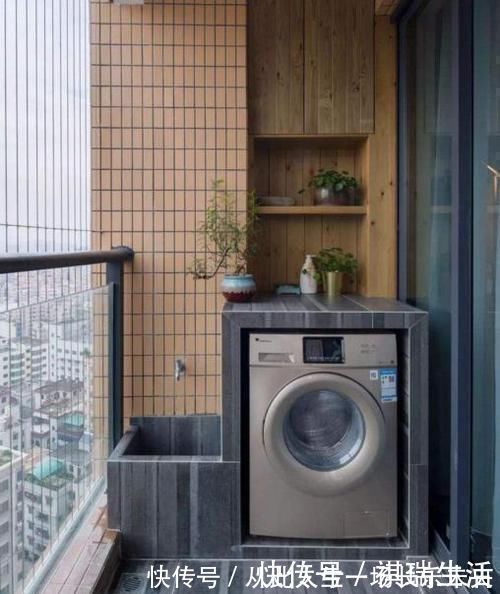 拖把池|你家如果只有一个阳台,那阳台就参照这样装吧,不浪费半点空间