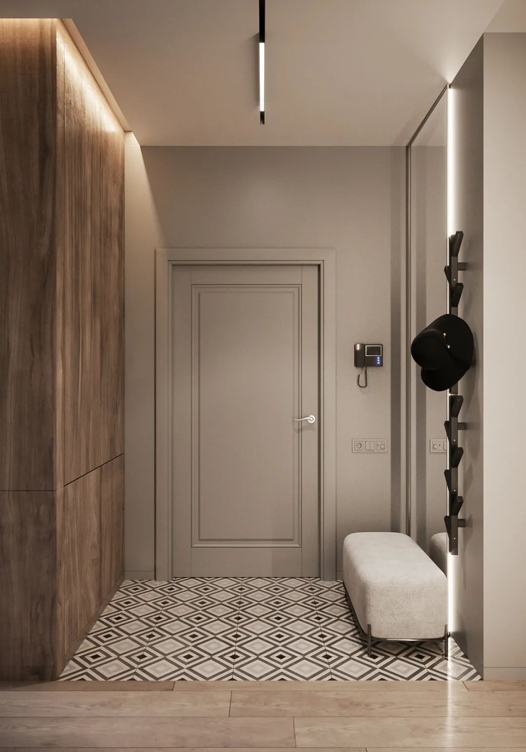 家装|80款入户鞋柜设计方案，人家这样装，太亮眼了