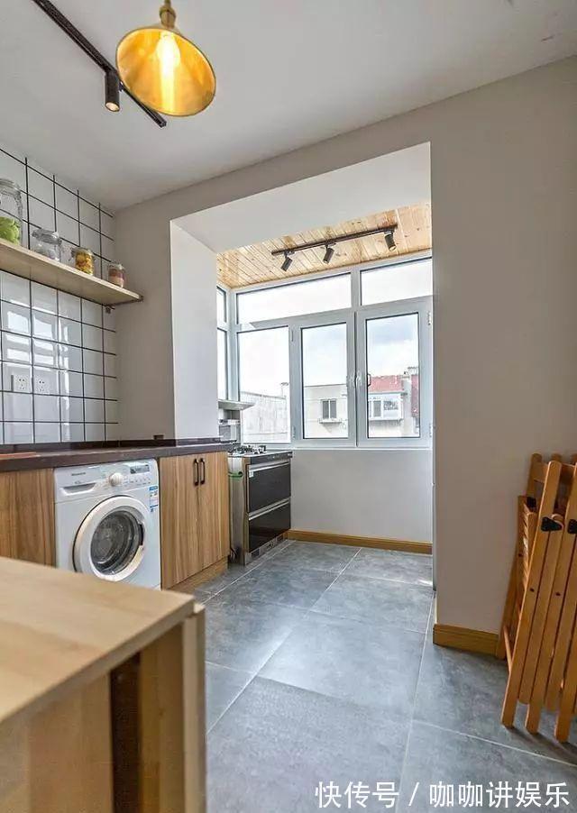 三合一|53平老房改造,卧室、书房、客厅三合一,小户型两室的创意设计