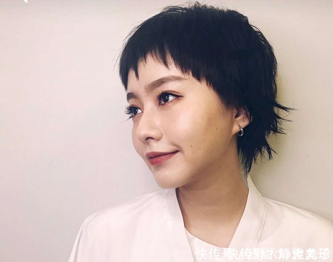 颜值担当|不烫、不染、无刘海的超短发你体验过吗?第三款相当给力,真霸气