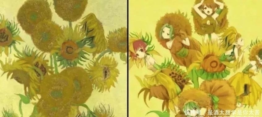 魔性|将世界名画变成二次元日漫，龙猫毫无违和感，最后一个太魔性