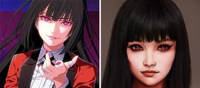 二次元|当动漫中的女生真人化,明明还原度很高,网友却说这是丑化二次元