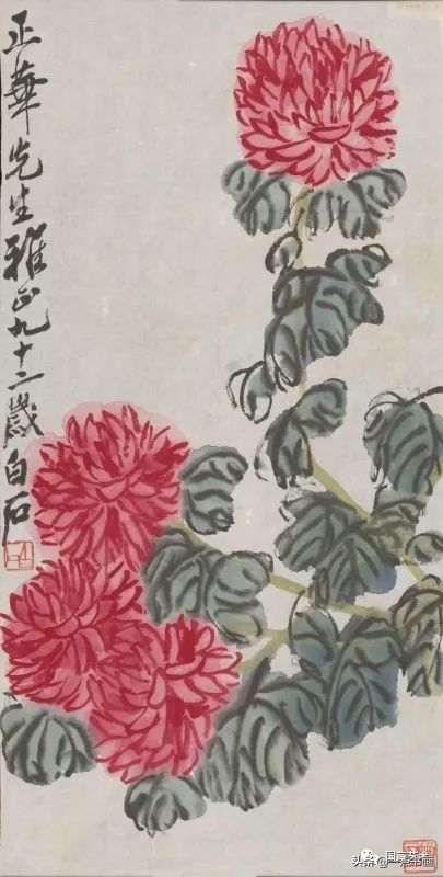 白石老人|赋梅兰竹菊松以新意——齐白石笔下的梅兰竹菊松