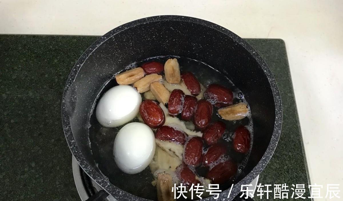 养颜|在家做当归鸡蛋红糖水，养颜美容，可口美味