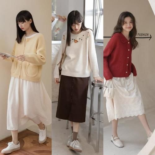 单品|秋天就爱“淑女风”穿搭，可温柔可气质，约会、出游都能穿