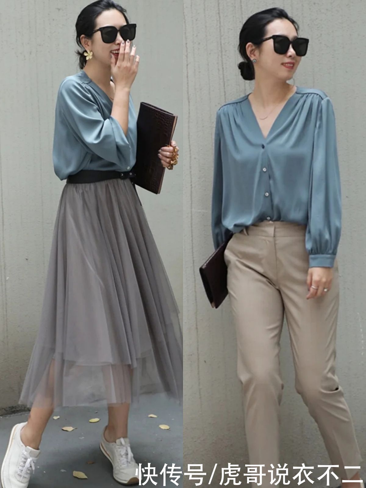 中年|这位中年博主真会穿，不老气、不扮嫩，这才是40岁女人最好的状态