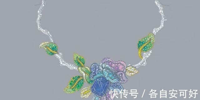 dior 迪奥全新DIOR ROSE高级珠宝,你有被设计稿惊艳到吗!