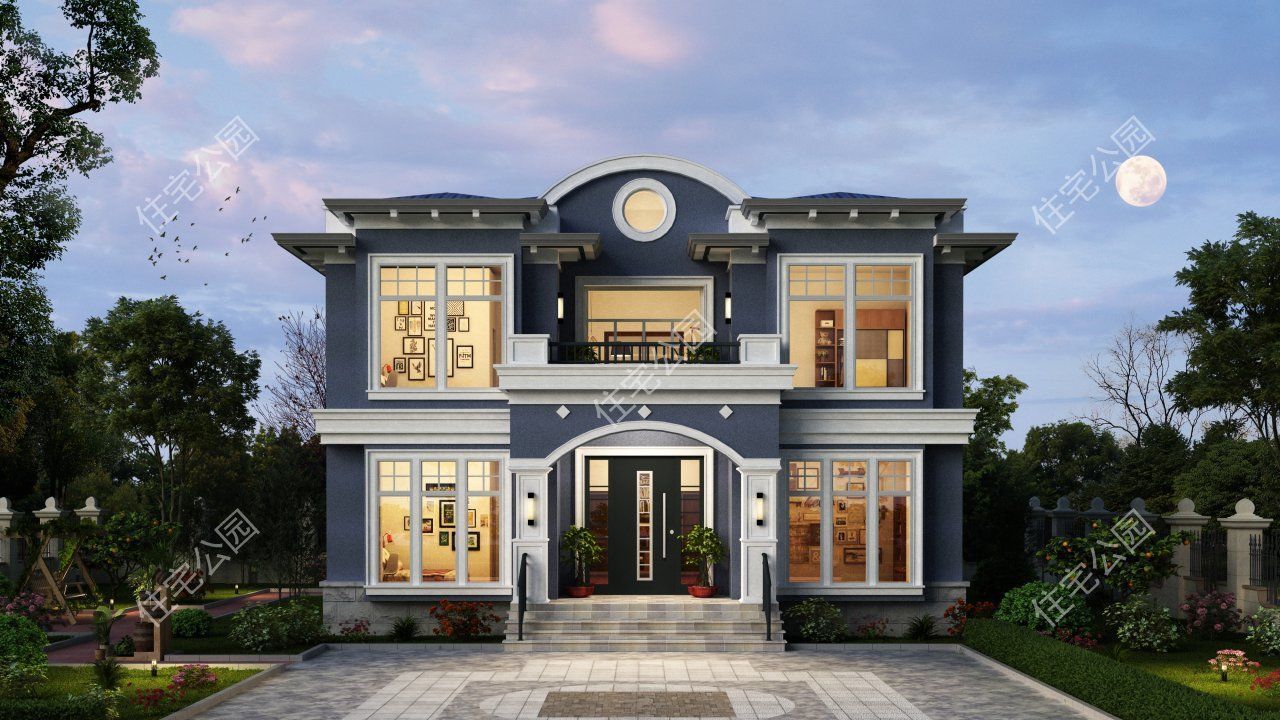 储藏室|10套二层农村别墅图纸,第3套第4套建的人最多,最后一套造价20万