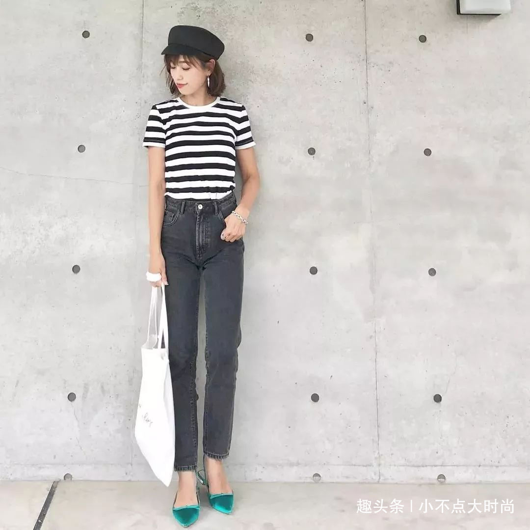 整套|日本小个子妈妈初秋穿搭真显高!简约又气质,适合所有小个子!