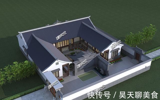 四合院别墅才是中国最美的房子,挣钱了就盖一栋