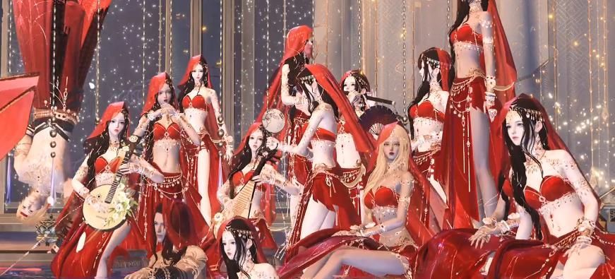 玩家|网游最＂媚＂女玩家！用美色搞垮两个霸服帮会，网友：这是妲己？
