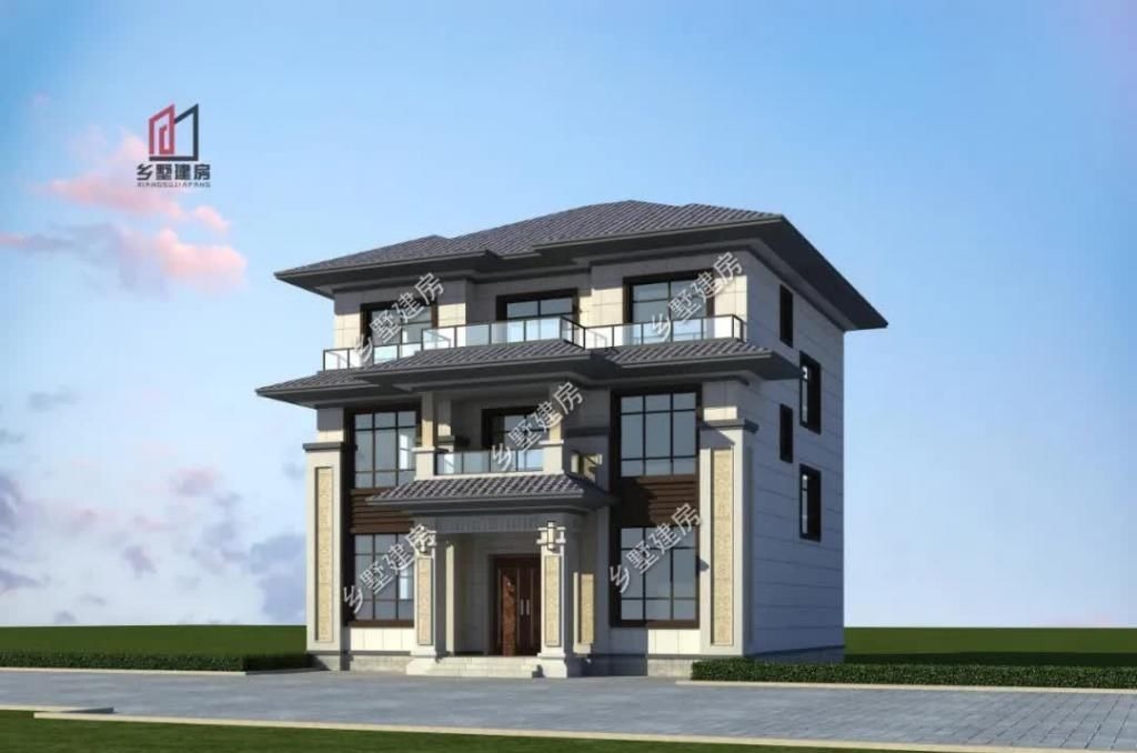 卧室内|三层新品中式,结合现代设计,建造一栋,您绝对不后悔