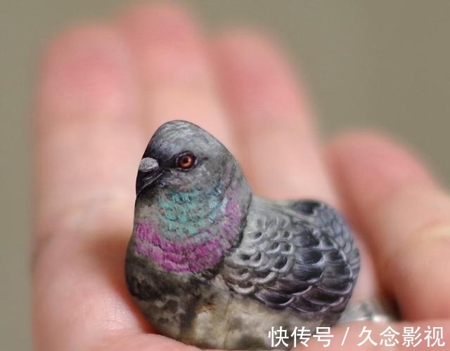 小动物|日本艺术家将石头变成可以永远留下的小动物，简直栩栩如生