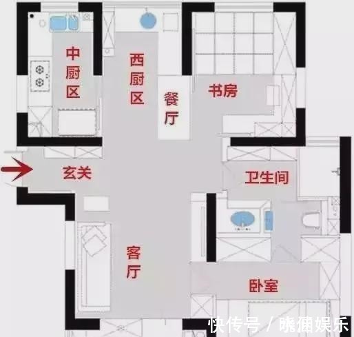 卫生间门|小夫妻78㎡小家比120㎡还宽敞,空间利用到极致,温馨又通透!