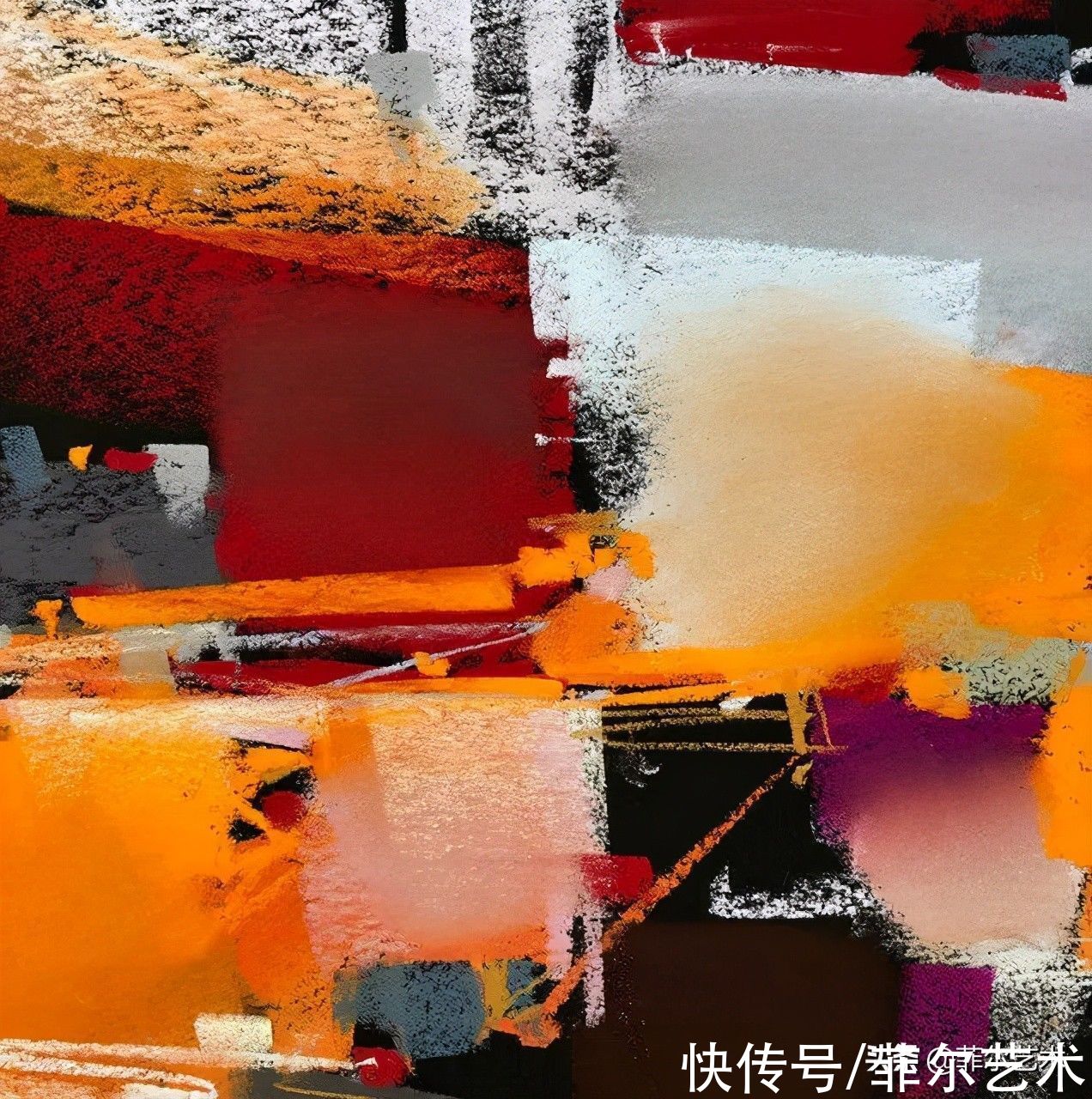 mich美国画家迈克尔风景油画作品用色大胆、明亮,传达出一种乐观精神