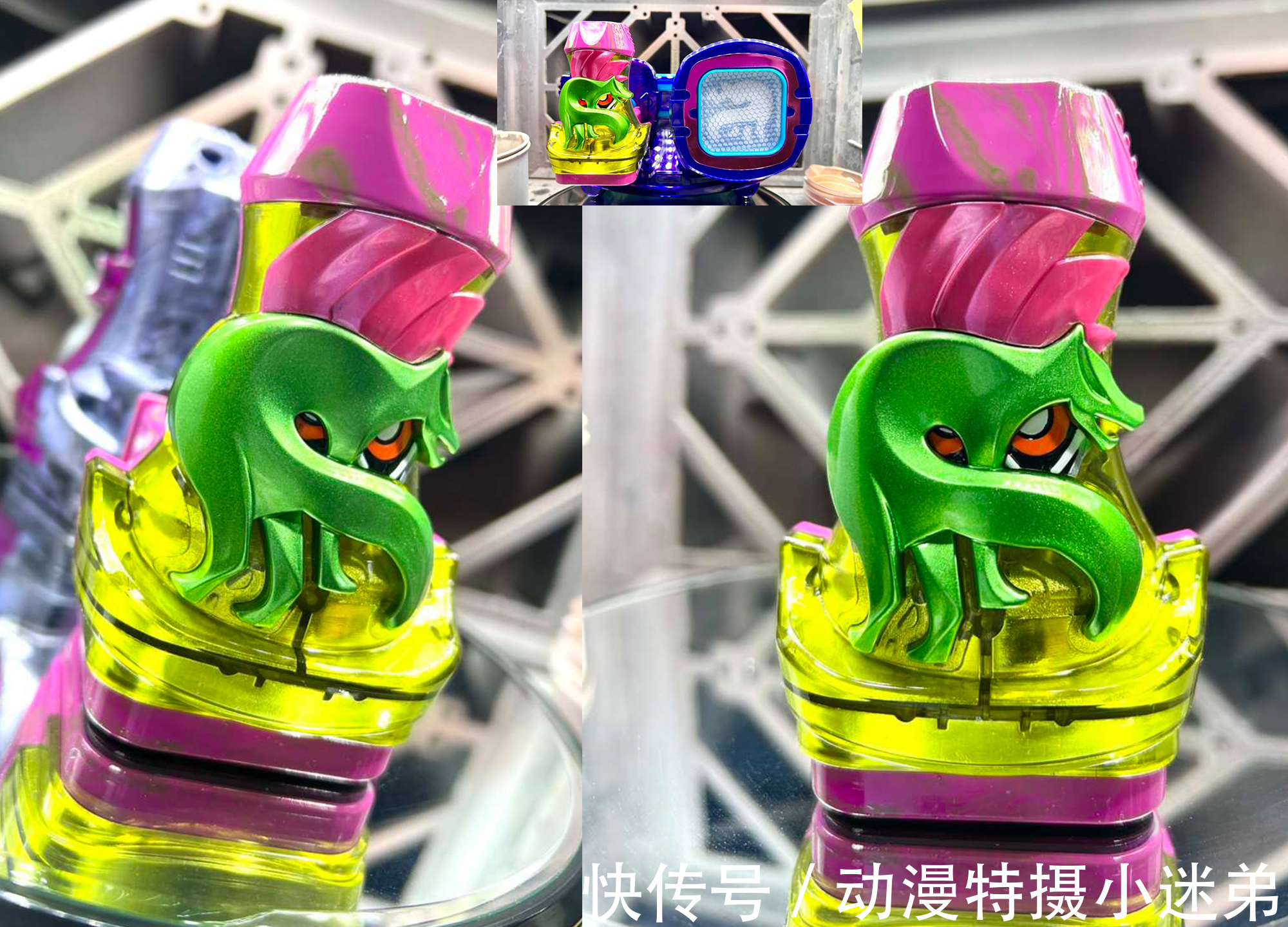 印章|假面骑士Revice的印章太简陋，粉丝更改后，变成豪华版本