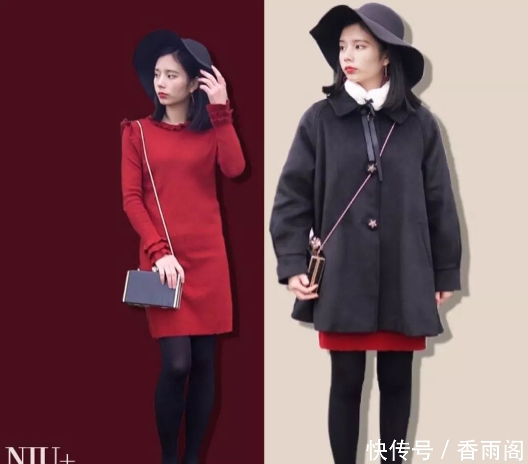 9套新年战衣穿搭长款超显气质，短款简直就是小