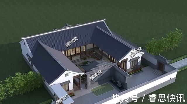 四合院别墅才是中国最美的房子,这样设计,美呆了