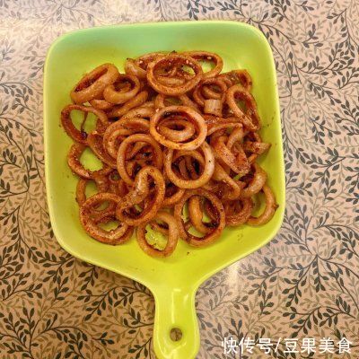 10万豆友收藏的电饼铛烤鱿鱼圈做法，你还不会做？