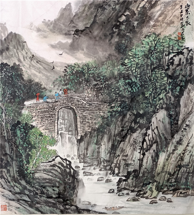 军事博物馆!艺术鉴赏网:画家严兄昌金的浩然笔墨谈(赏析)