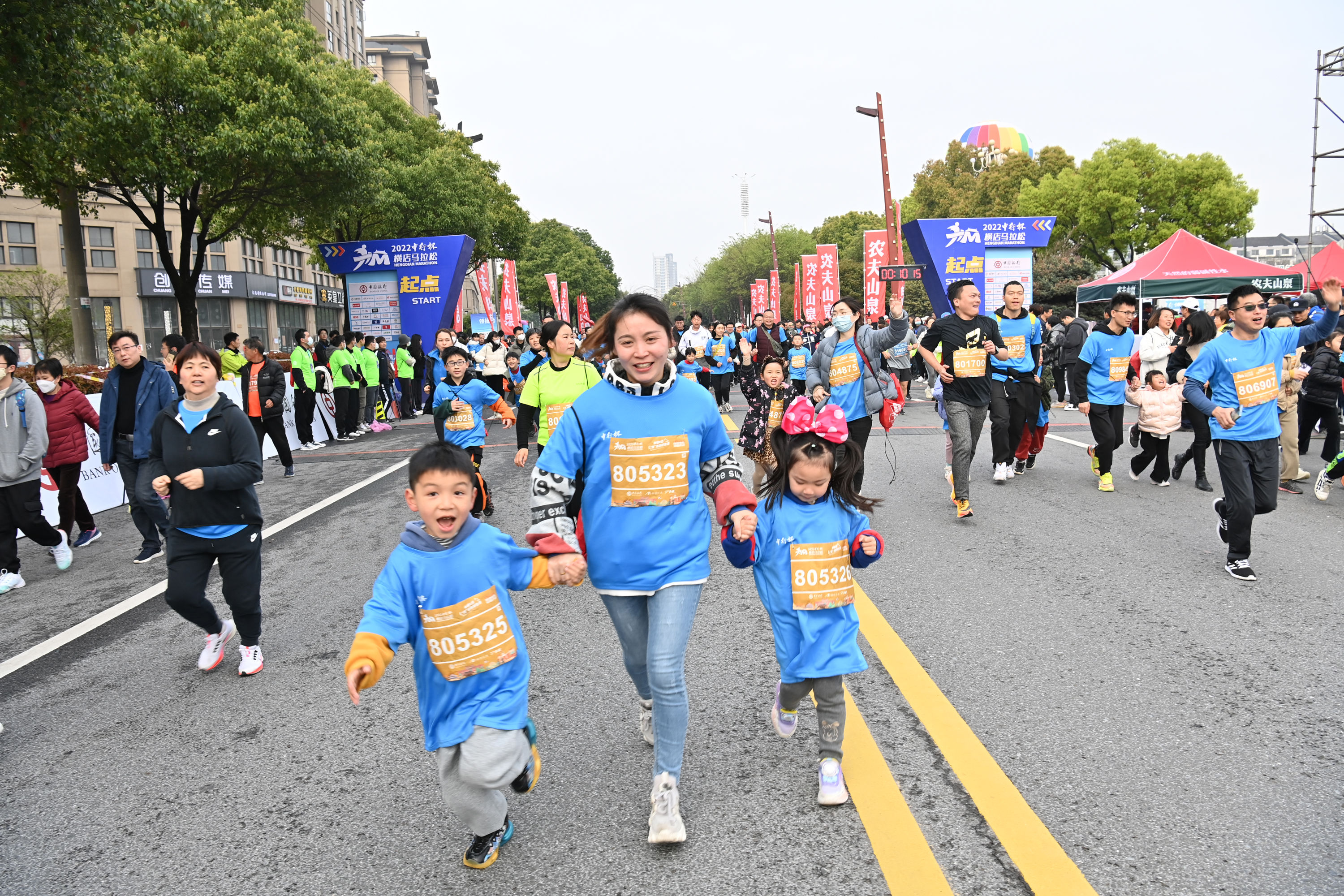 全民健身——奔跑在春光里