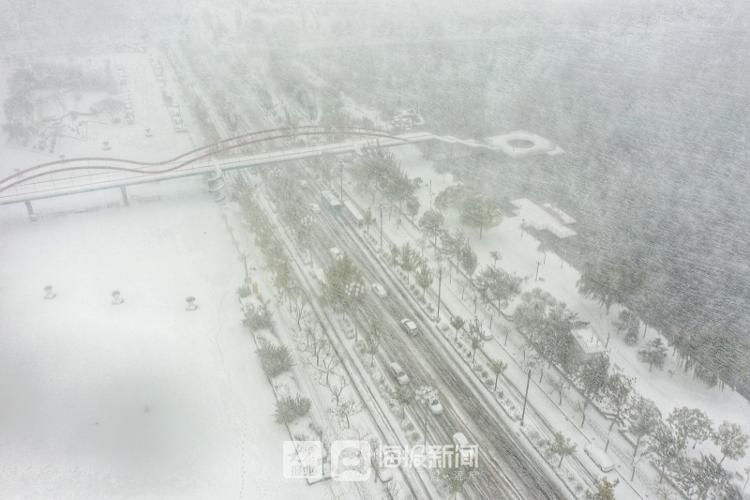 初雪|组图+视频丨德州入冬初雪如期“到货” 积雪已盖住脚背