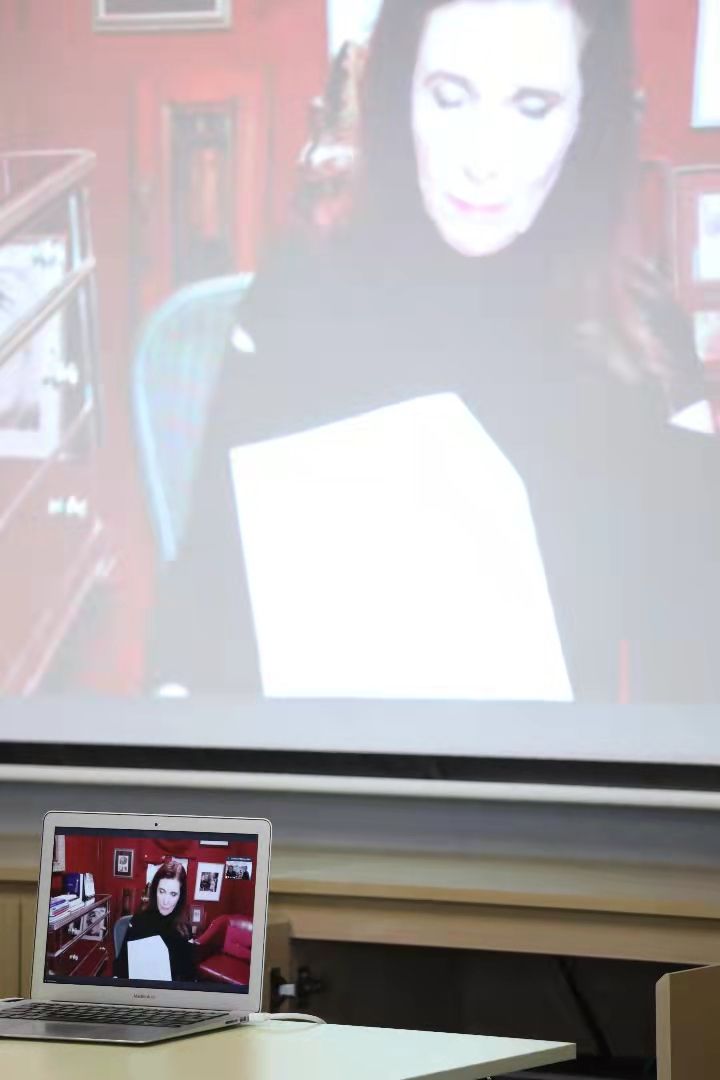 哈利#山下学堂伊万娜·查伯克大师工坊结课：演员有使命通过表演鼓舞观众