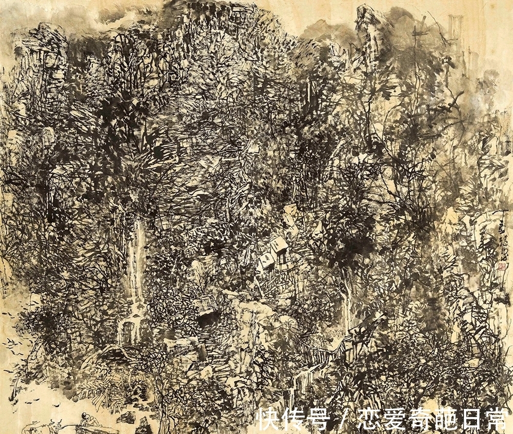 水墨|怡情水墨|马继忠山水画