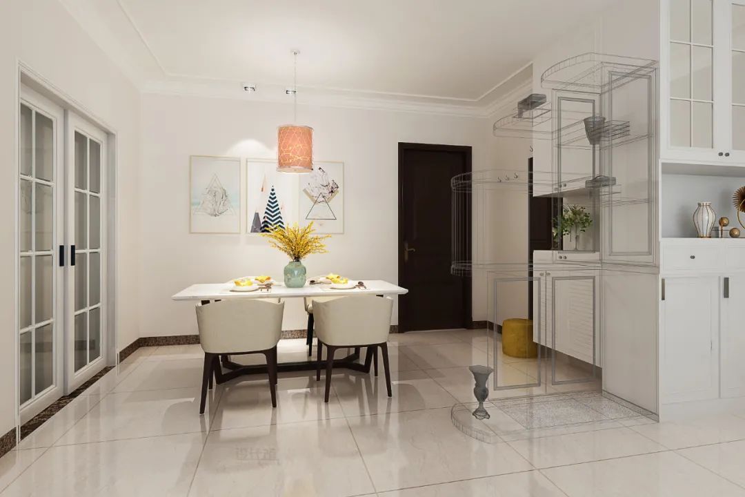 餐厅|餐厅挂画选多大？太大了显拥挤，太小了显小气