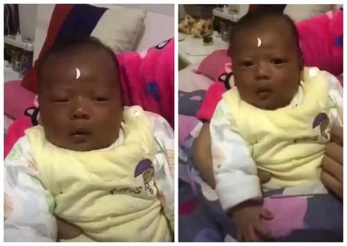 发亮|宝宝皮肤“黑的发亮”，被爸爸COS包青天，妈妈：我也很无奈